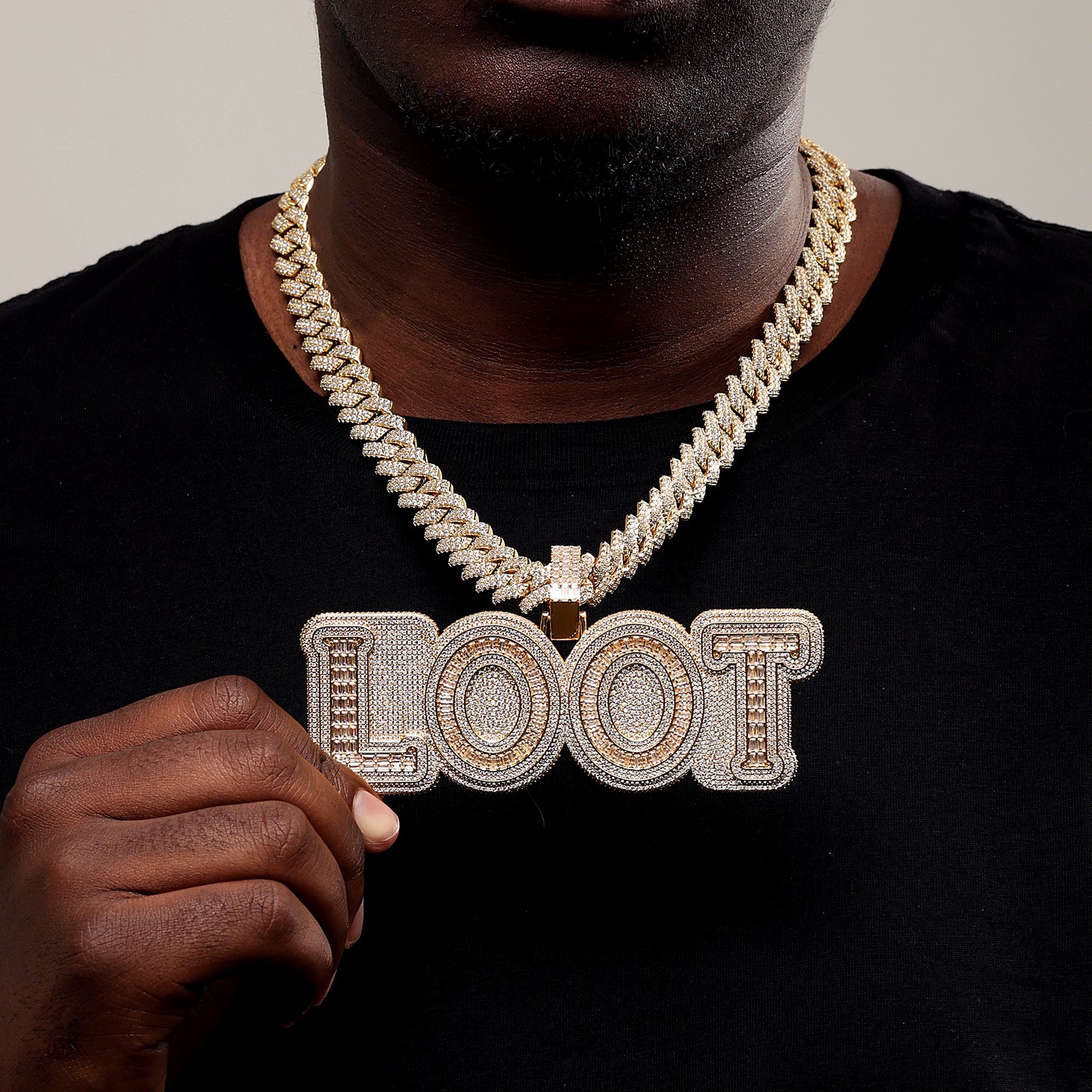 Custom Iced Out Name Necklace Pendant