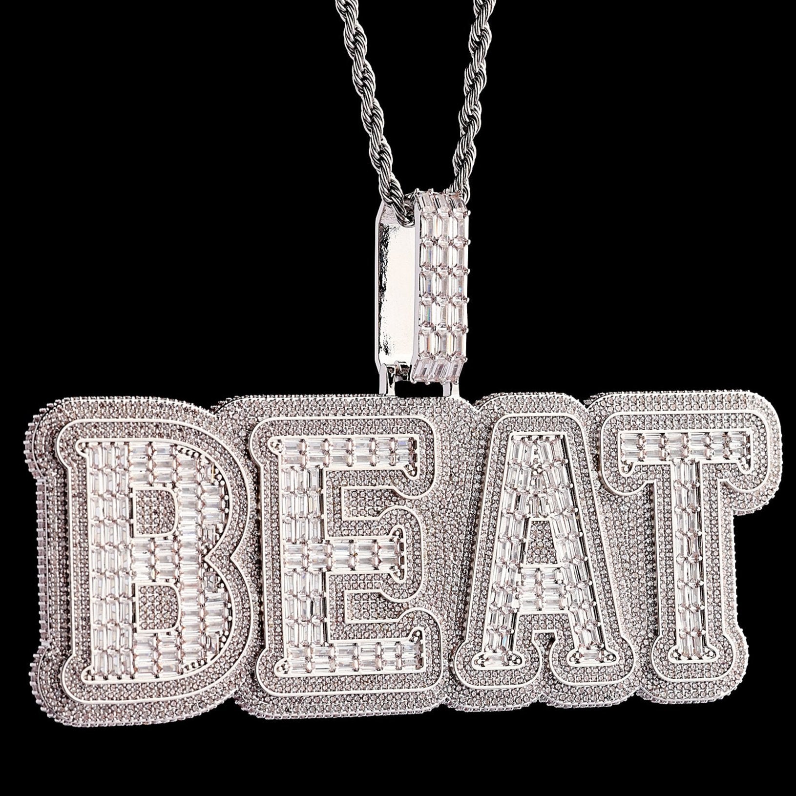 Iced Out order Money Name Necklace