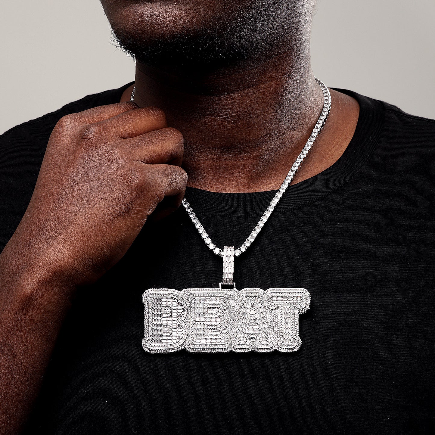 Custom Iced Out Name Necklace Pendant